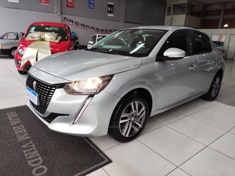 PEUGEOT - 208 - 2021/2022 - Prata - R$ 79.900,00