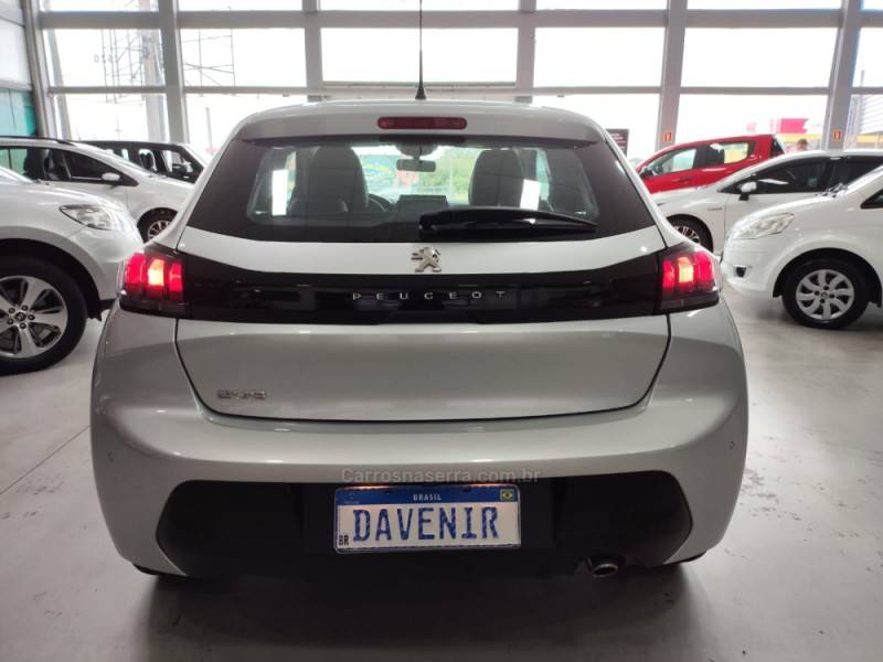 PEUGEOT - 208 - 2021/2022 - Prata - R$ 79.900,00