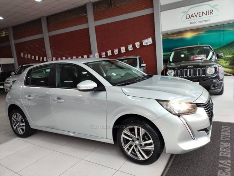 PEUGEOT - 208 - 2021/2022 - Prata - R$ 75.900,00